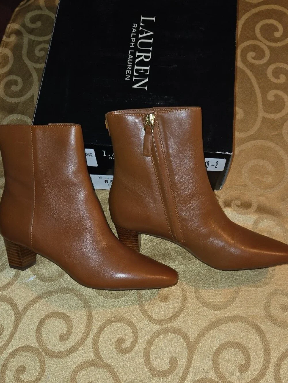 Lauren Ralph Lauren classic cognac